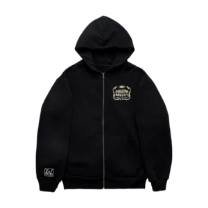 Warren Lotas Golden Nugget Zip Up Hoodie – Black
