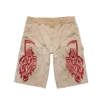 Serenity Vintage Carhartt Double Knee Shorts – TanCardinal Serenity Vintage Carhartt Double Knee Shorts – Tan/Cardinal