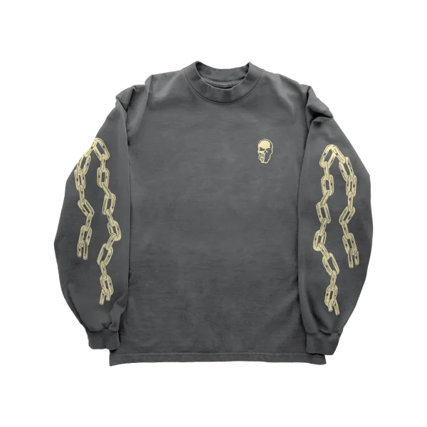 Warren Lotas Chain Reaper Long Sleeve T-Shirt – Charcoal Warren Lotas Chain Reaper Long Sleeve T-Shirt – Charcoal