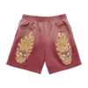 Warren Lotas Cleveland Cavaliers Flaming Skull Shorts Warren Lotas Cleveland Cavaliers Flaming Skull Shorts