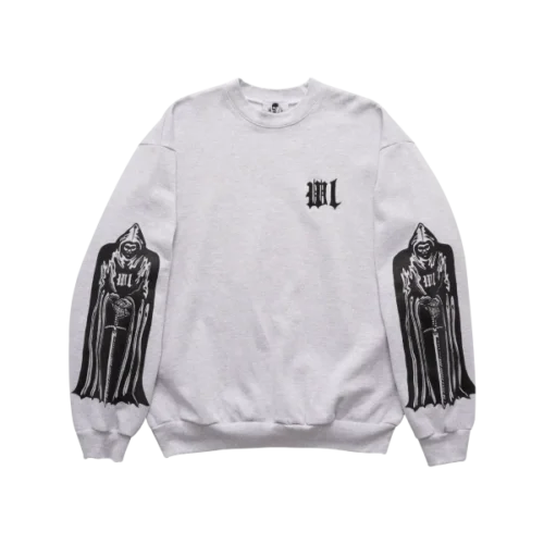 Warren Lotas Cloak and Sword Crewneck Sweater Warren Lotas Cloak and Sword Crewneck Sweater