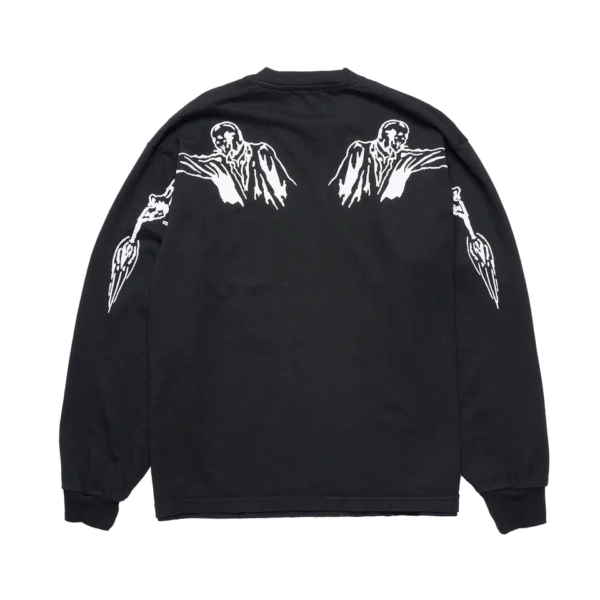 Warren Lotas Long Arm Long Sleeve T-Shirt – Black1 Warren Lotas Long Arm Long Sleeve T-Shirt – Black