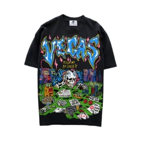 Warren Lotas Vegas Took My Money T-Shirt – Vintage Black