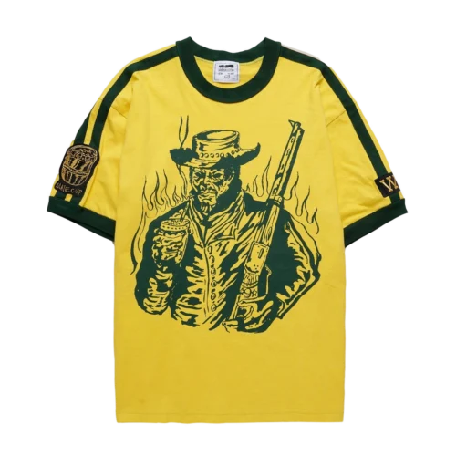 gaucho-striped-ringer-shirt-yell Warren Lotas Gaucho Striped Ringer Shirt – Yellow/Green