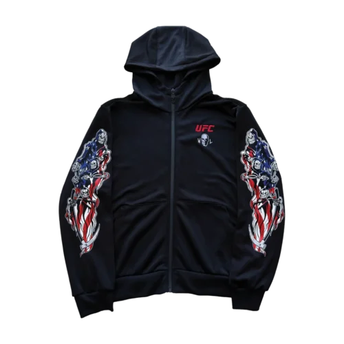 Warren Lotas UFC Three Reapers Track Jacket – Black